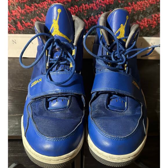 Nike AIr Jordan Flight Club 90s 2013 "Laney" VIntage Size M 13 - Picture 6 of 9